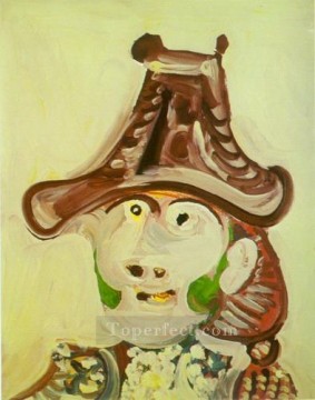 Cabeza de torero 1971 Pablo Picasso Pinturas al óleo